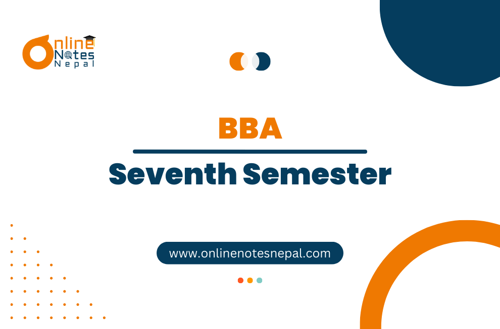 Seventh Semester - BBA